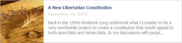 A New Libertarian Constitution